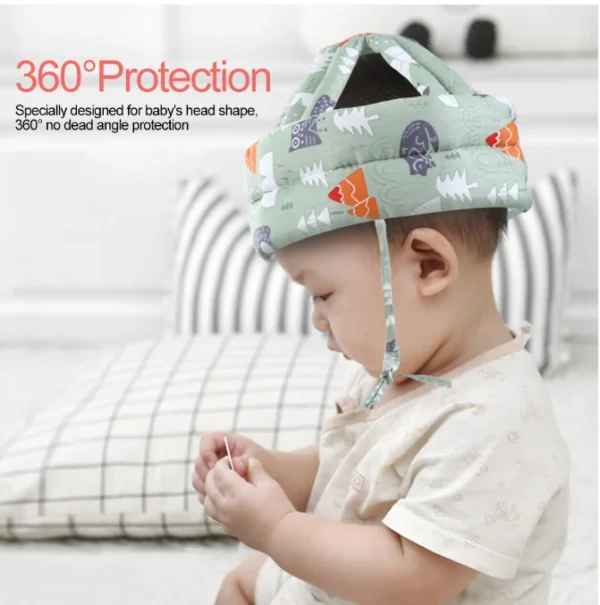 Colorful Baby Toddler Hat Anti-collision Protective Cap