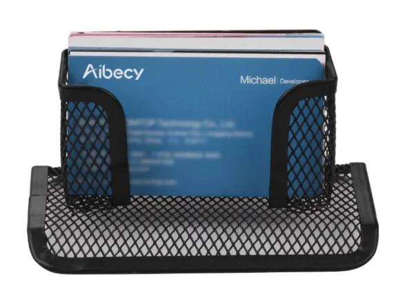 Metal Mesh Business Card Holder